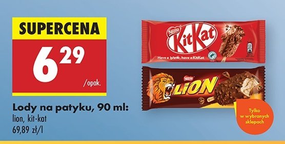 Lody Kitkat promocja w Biedronka