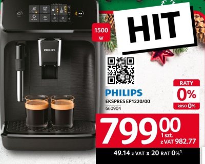 Ekspres PHILIPS EKSPRES EP1220/00 promocja w Selgros