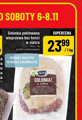 Golonka peklowana wieprzowa bez kości w siatce promocja w POLOmarket