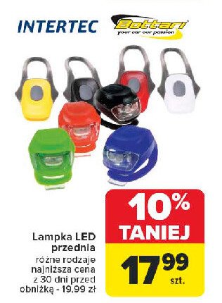 Lampka przednia 5 led Bottari promocja w Carrefour