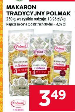 Makaron krajanka kluski Polmak promocja