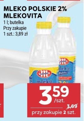 Mleko polskie 2% Mlekovita promocja w Stokrotka