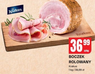 Boczek rolowany Krakus promocja w Chorten