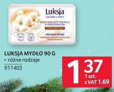 Mydło Luksja 90 g • różne rodzaje promocja w Selgros