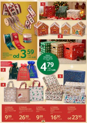 Pudło prezentowe 34 x 25 x 26 cm promocja w Selgros