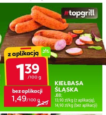 Kiełbasa śląska Jbb bałdyga promocja