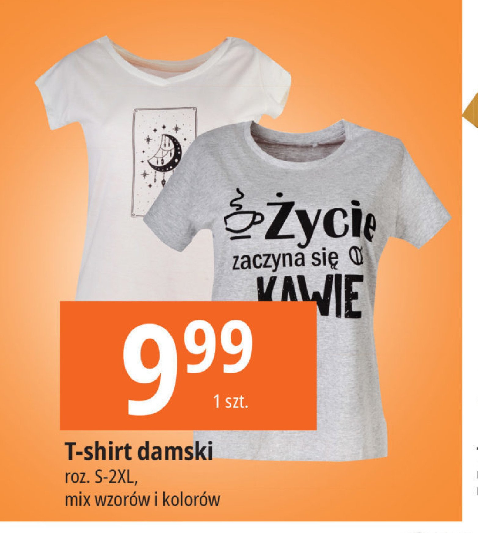 T-shirt damski rozm. s-2xl promocja
