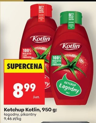 Ketchup Kotlin pikantny promocja w Biedronka
