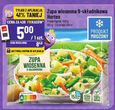 Zupa wiosenna 9-składnikowa Hortex promocja w POLOmarket