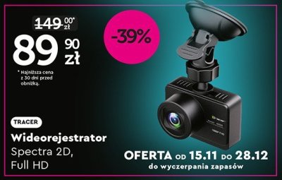 Wideorejestrator Spectra 2D, Full HD promocja w Biedronka