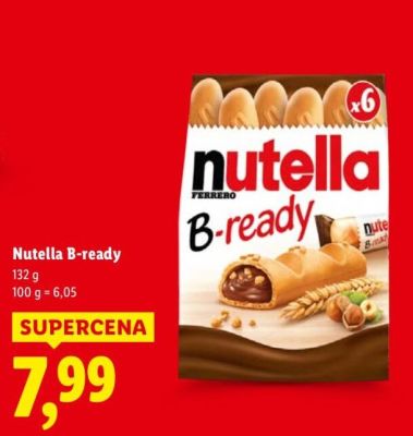 Baton Nutella b-ready promocja w Lidl