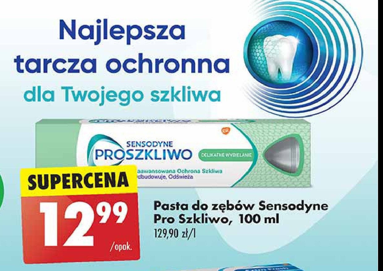 Pasta do zębow Sensodyne pro szkliwo delikatne wybielanie promocja