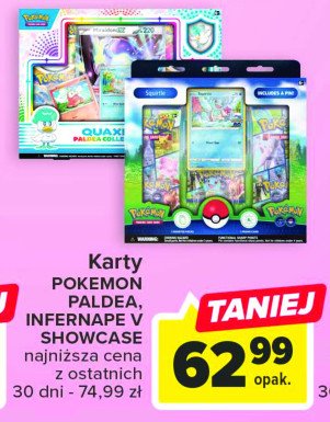 Karty pokemon infernape v showcase promocja