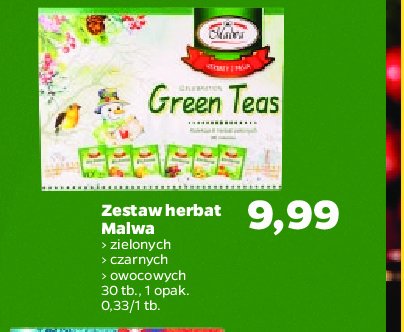 Zestaw herbat czarnych Malwa zestaw Malwa tea promocja