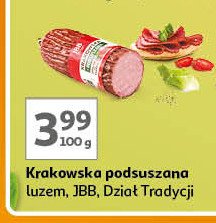 Kiełbasa krakowska podsuszana Jbb bałdyga promocja