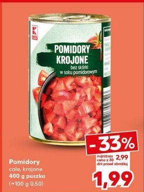 Pomidory ca艂e K-classic promocja