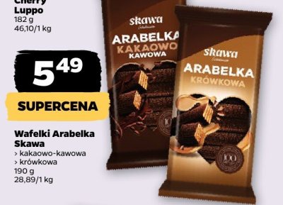 Wafelki Arabelka krówkowa promocja w Netto