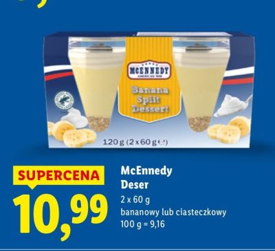 Deser bananowy promocja w Lidl