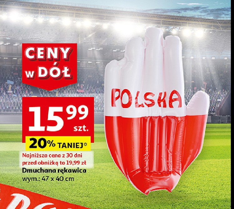 Rękawica dmuchana promocja