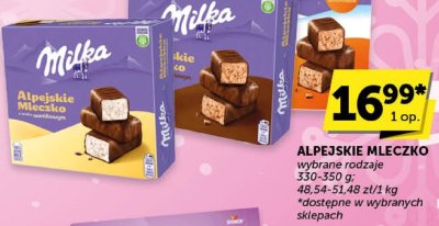 Alpejskie mleczko promocja w Euro Sklep