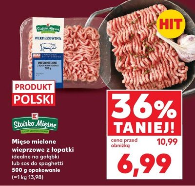 Mi臋so mielone wieprzowe z 艂opatki Olewnik promocja w Kaufland