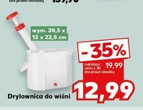 Drylownica do wiśni promocja w Kaufland