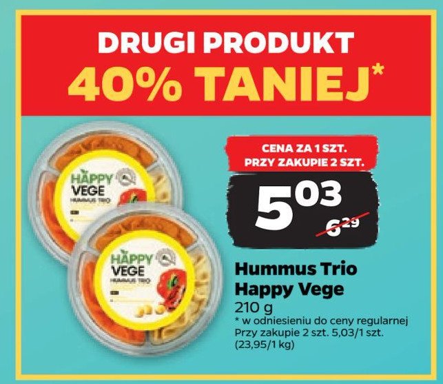 Hummus trio promocja