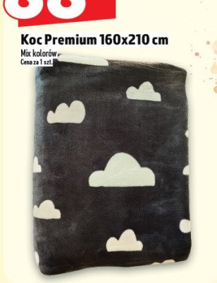 Koc Premium 160x210 cm promocja w TOPAZ