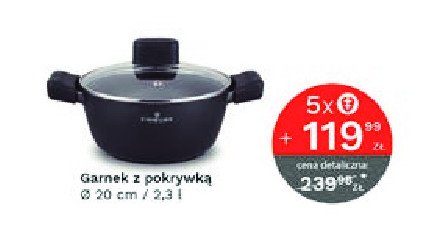 Garnek nero 20 cm promocja