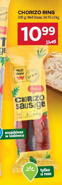 Chorizo Well done promocja w Stokrotka