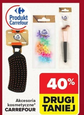 Akcesoria kosmetyczne Carrefour promocja w Carrefour