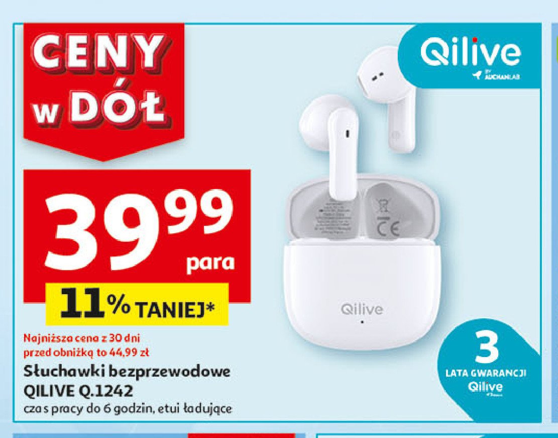 Słuchawki q.1242 Qilive promocja