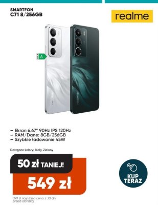 Smartfon C71 8/256GB promocja w Max Elektro
