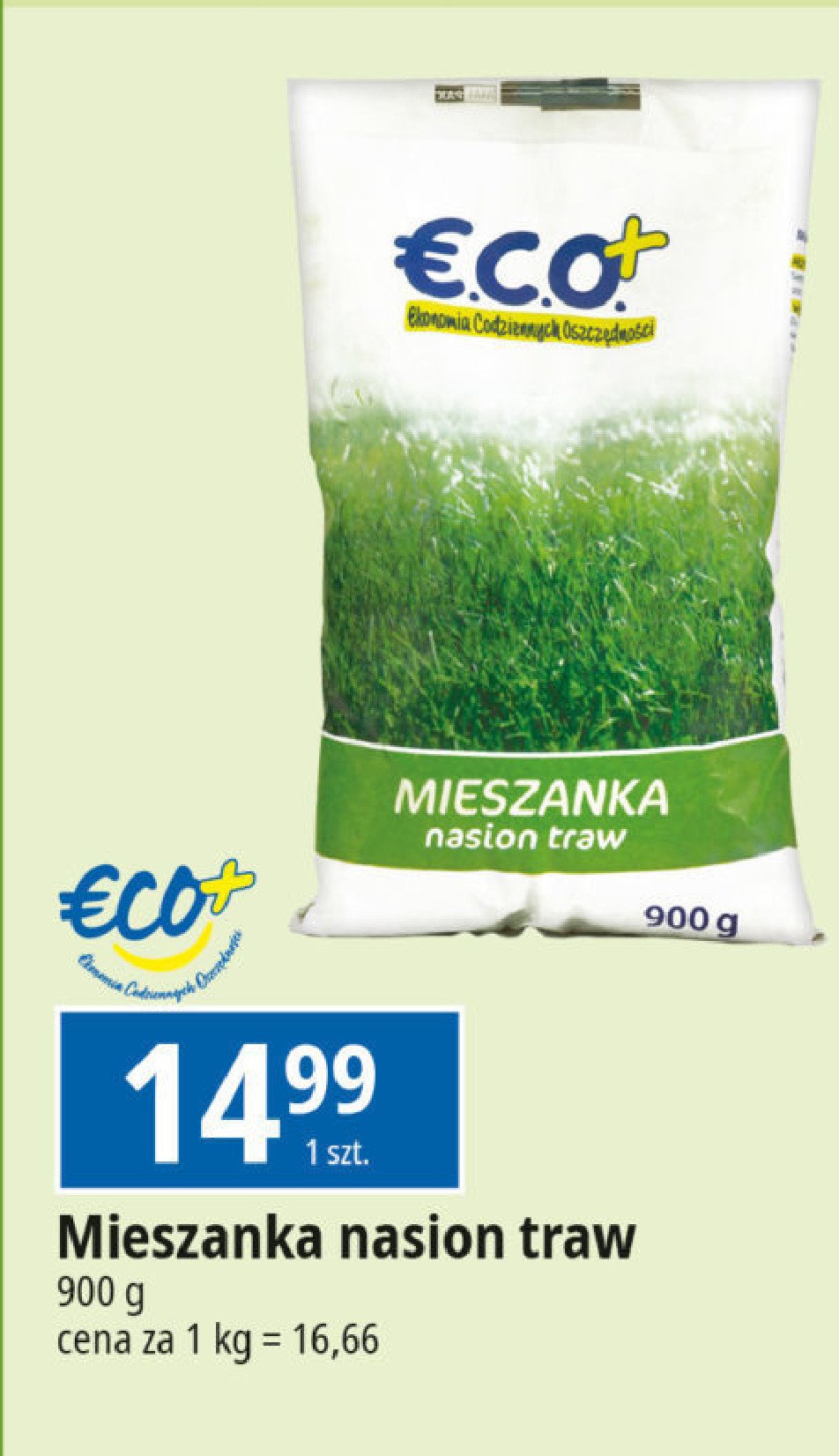 Mieszanka nasiona traw Eco+ promocja