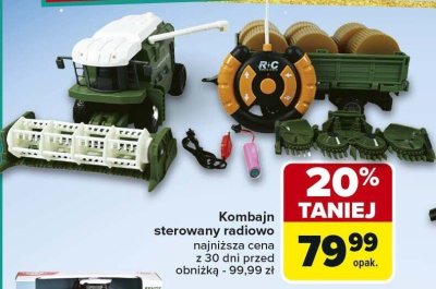 Kombajn sterowany radiowo promocja w Carrefour