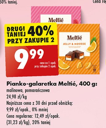 Pianko-galaretka malinowa Meltie promocja