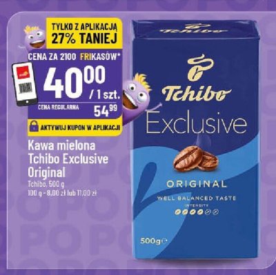 Kawa mielona Tchibo Exclusive Original promocja w POLOmarket