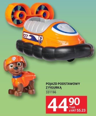 Pojazd podstawowy z figurką Psi Patrol promocja w Selgros