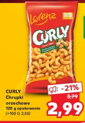 Chrupki Lorenz curly promocja