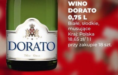 Wino Dorato 0,75 L promocja w Duży Ben