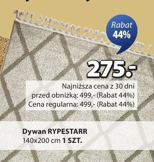 Dywan RYPESTARR promocja w Jysk