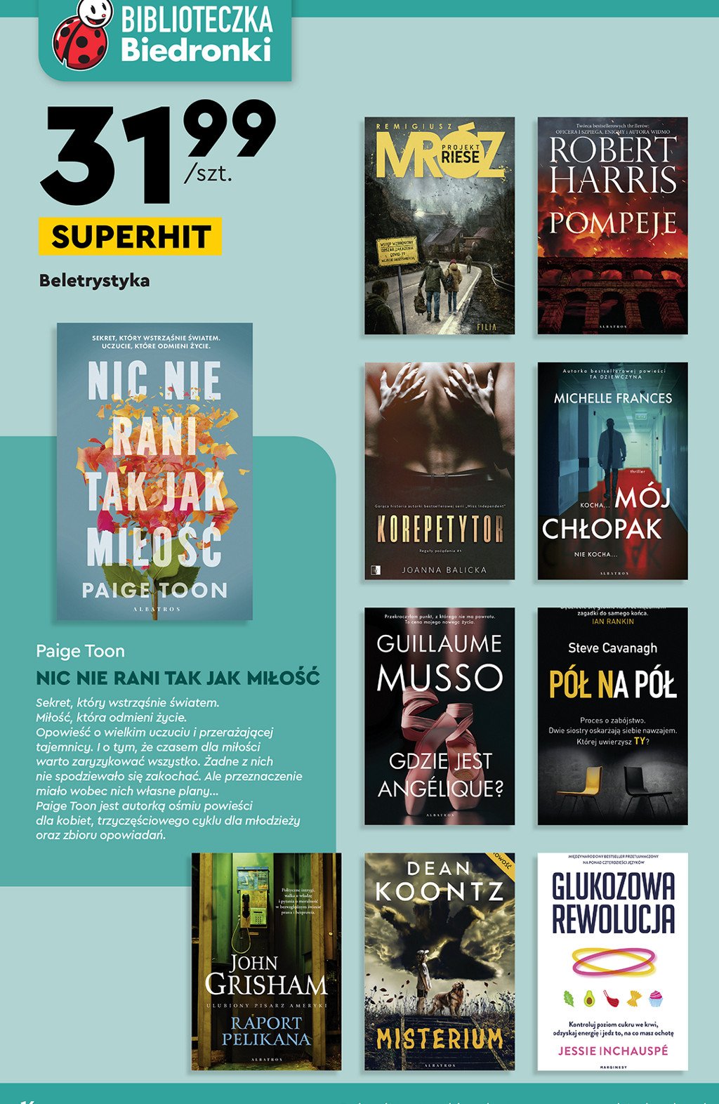 Steve cavanagh - pół na pół promocja