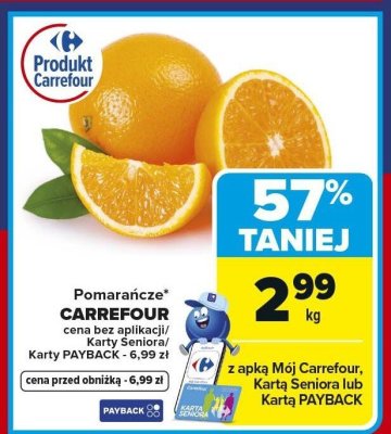 Pomarańcze Carrefour promocja
