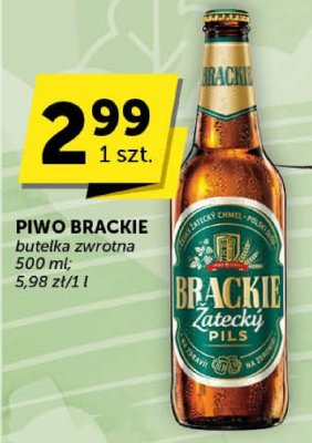 Piwo Brackie butelka zwrotna 500ml promocja w ABC