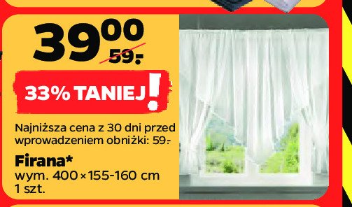 Firanka promocja