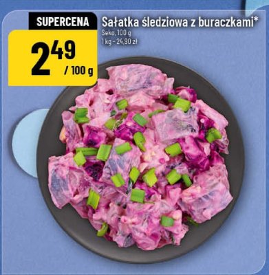 Sałatka śledziowa z buraczkami Revo promocja w POLOmarket