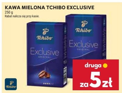 Kawa mielona Tchibo Exclusive promocja w Stokrotka