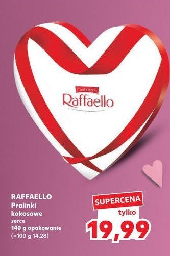 Bombonierka serce Raffaello promocja w Kaufland