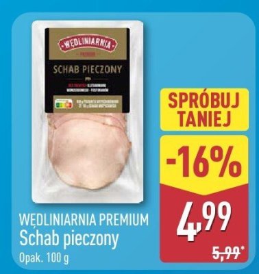 Schab pieczony  promocja w Aldi