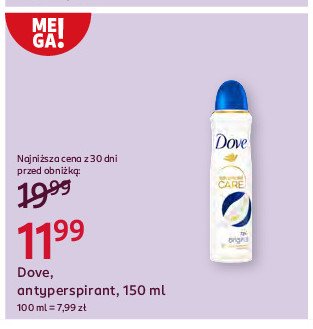 Dezodorant Dove advanced care promocja w Rossmann